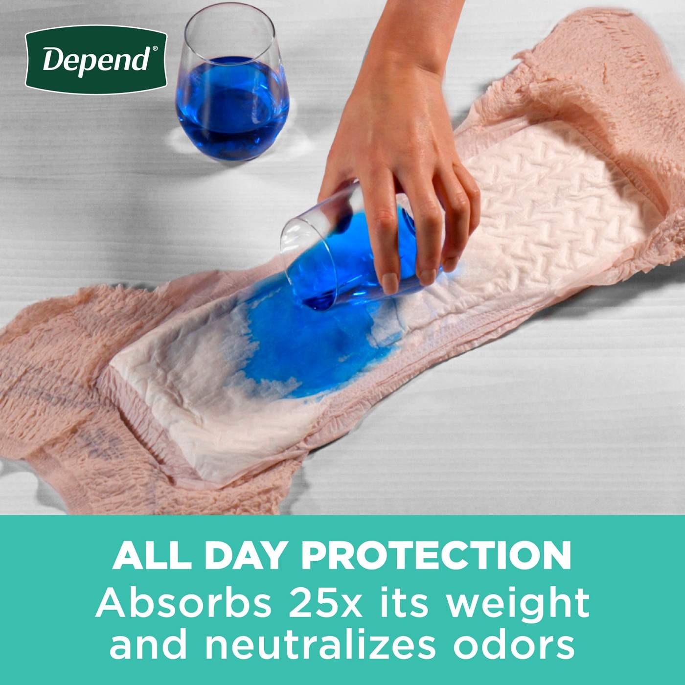 Depend Fresh Protection Adult Incontinence Maximum Underwear - Small; image 2 of 6