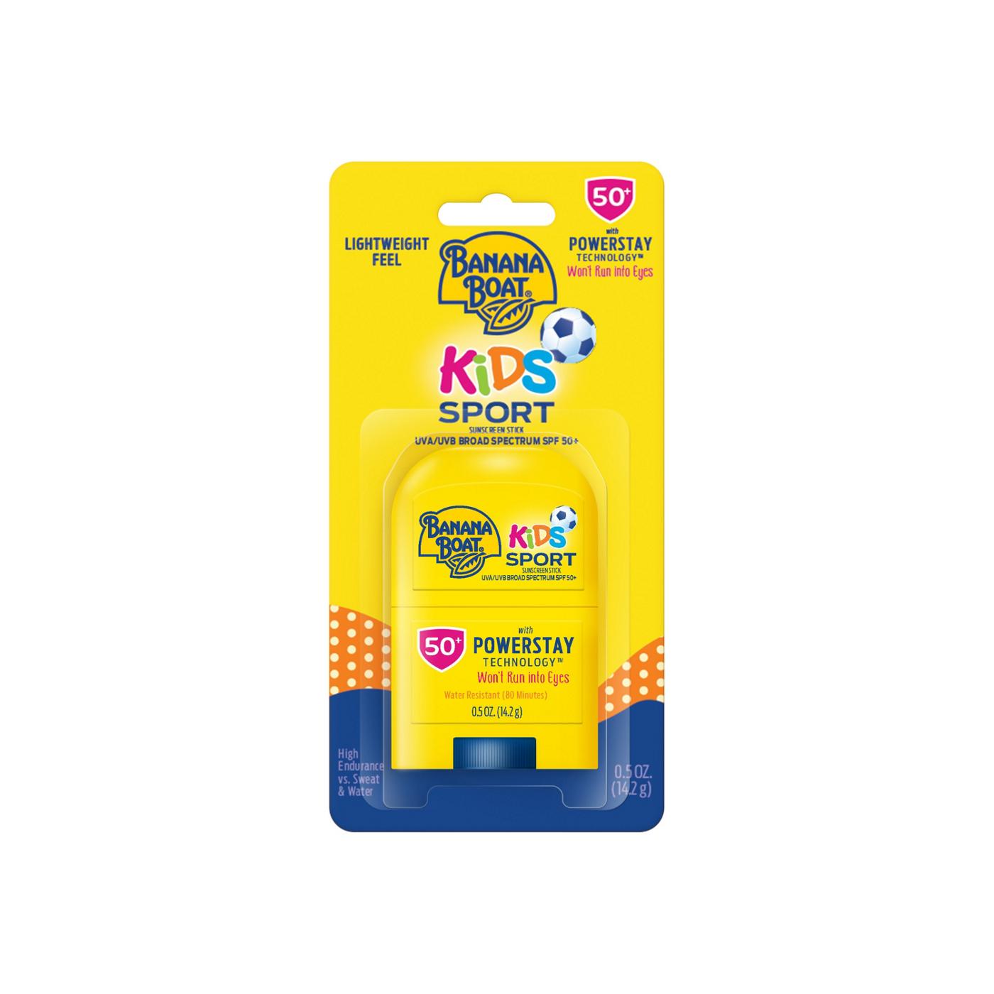 Banana Boat Kids Sport Sunscreen Stick - SPF 50+; image 1 of 8