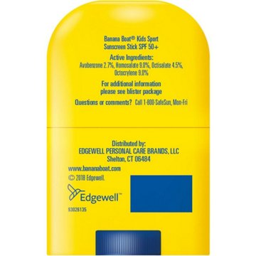 Banana Boat Kids Sport Sunscreen Stick - SPF 50+, 0.5 oz