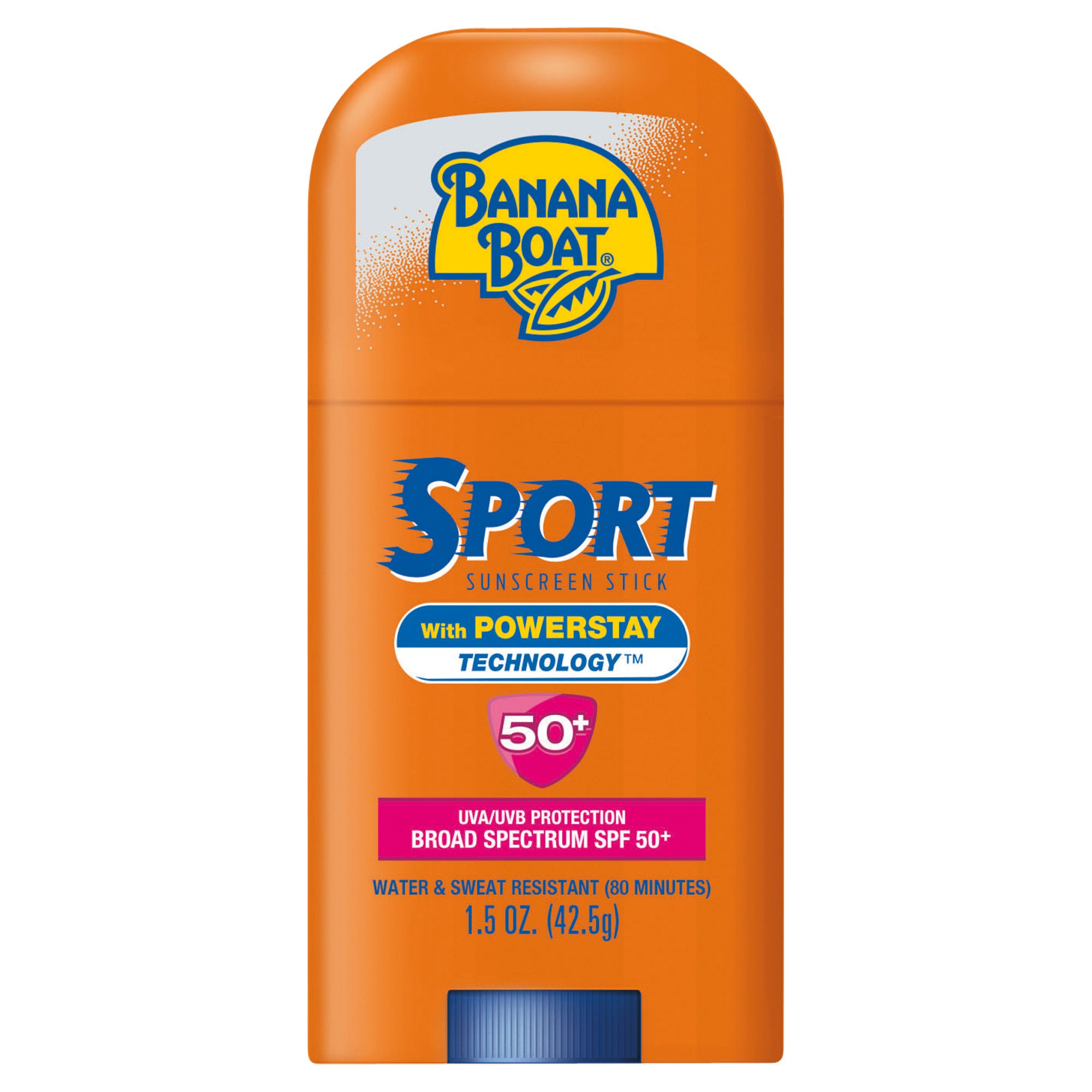 Banana Boat Sport Broad Spectrum Sunscreen Face Stick SPF 50