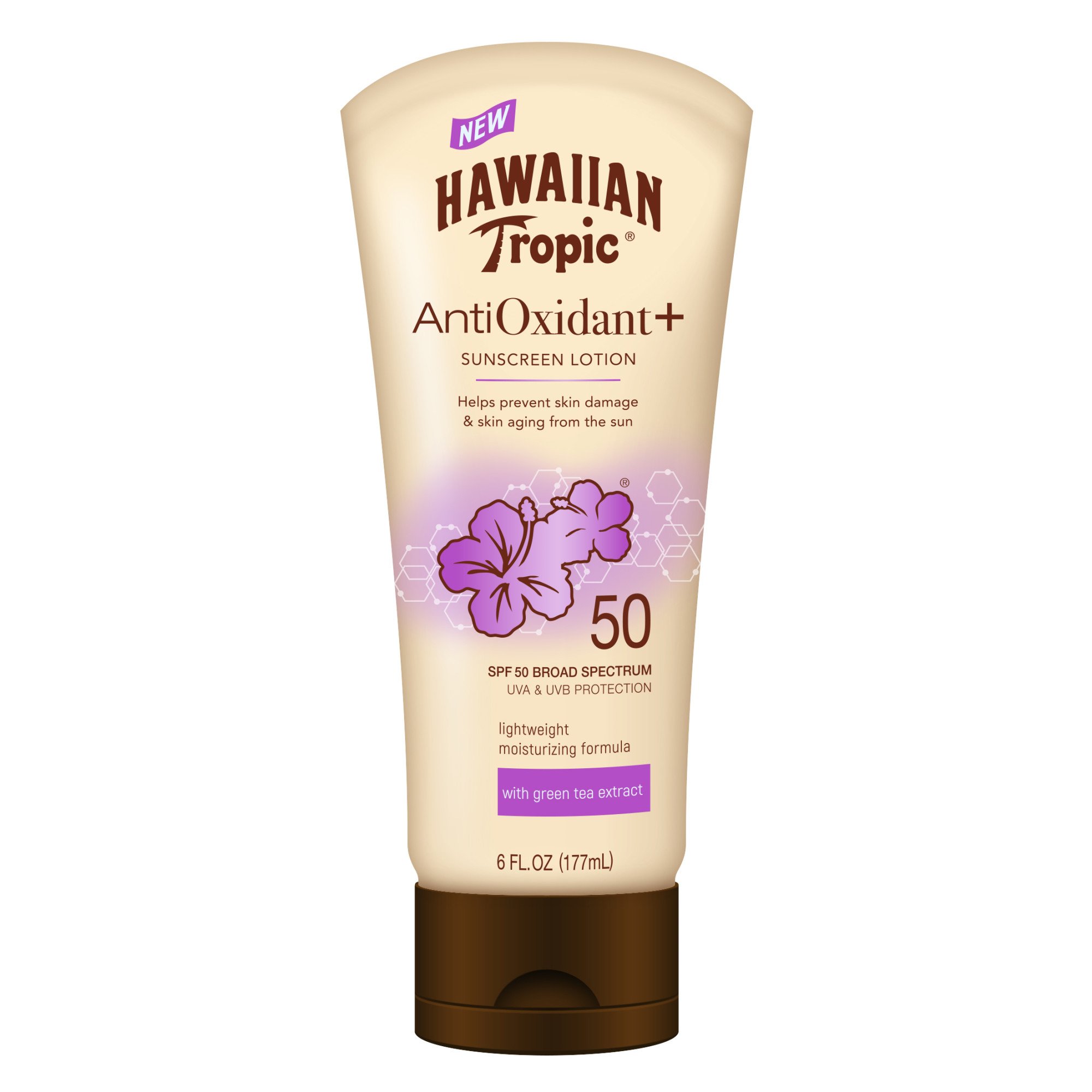 Hawaiian Tropic Antioxidant Plus SPF 50 Sunscreen Lotion Shop