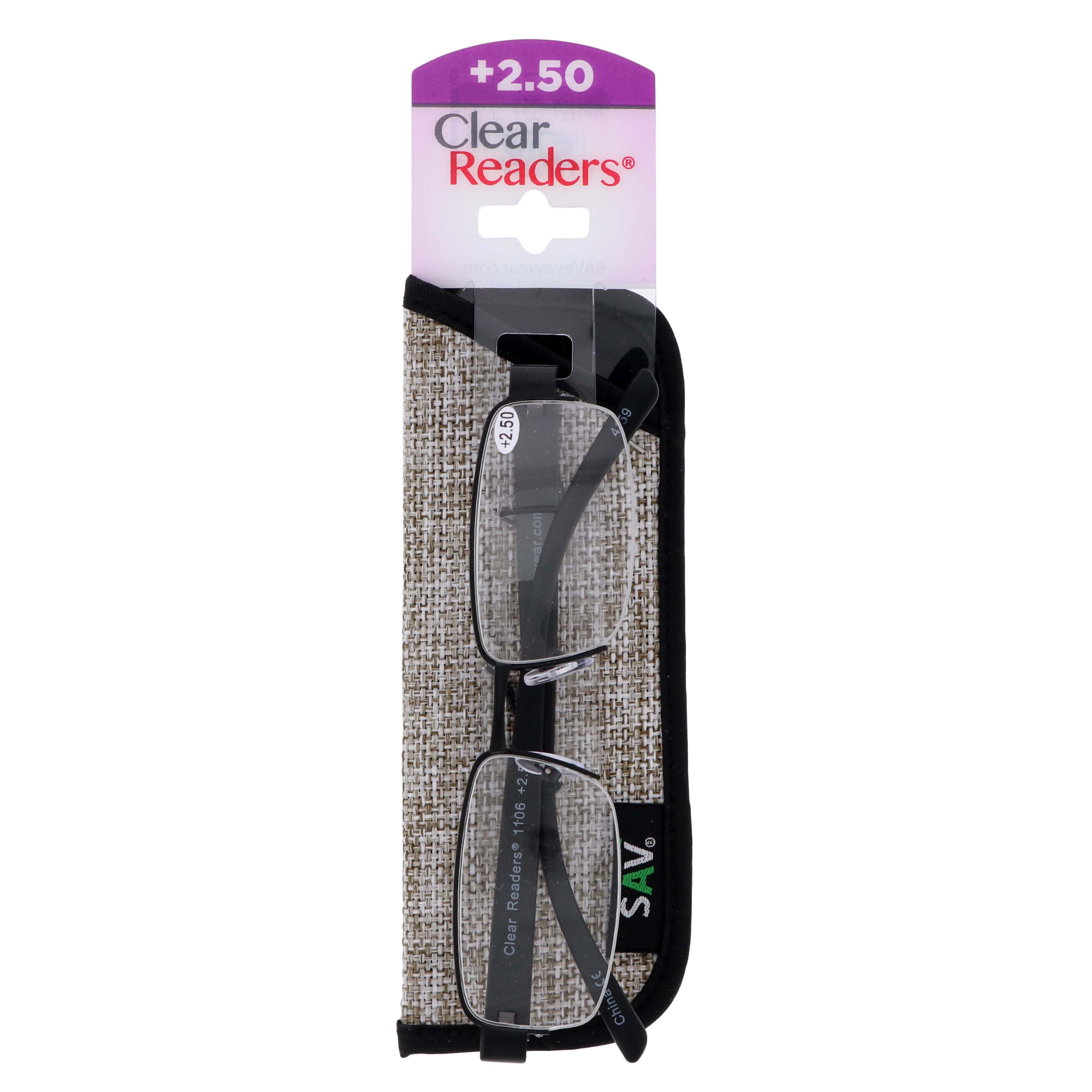 Select A Vision Semi-rimless Metal With Case +2.50 - Shop Eyewear ...