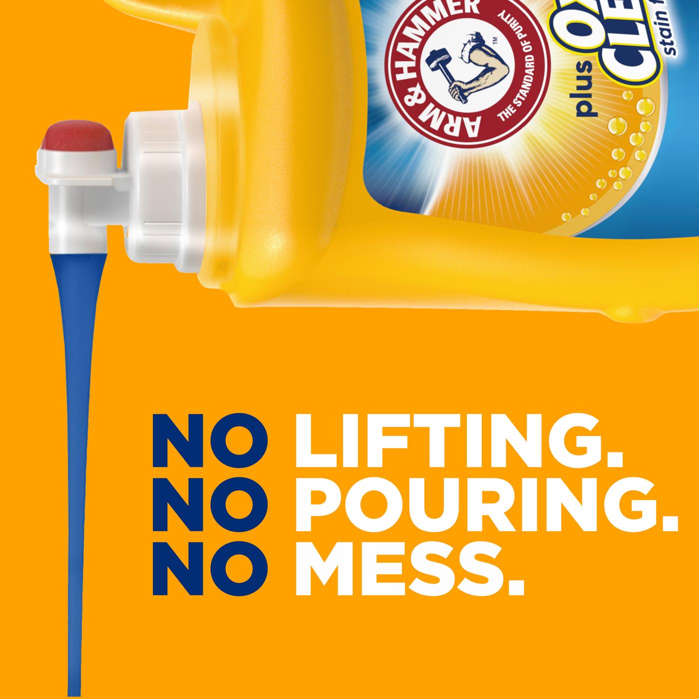 Arm & Hammer Plus OxiClean HE Liquid Laundry Detergent, 128 Loads - Fresh Scent; image 10 of 14