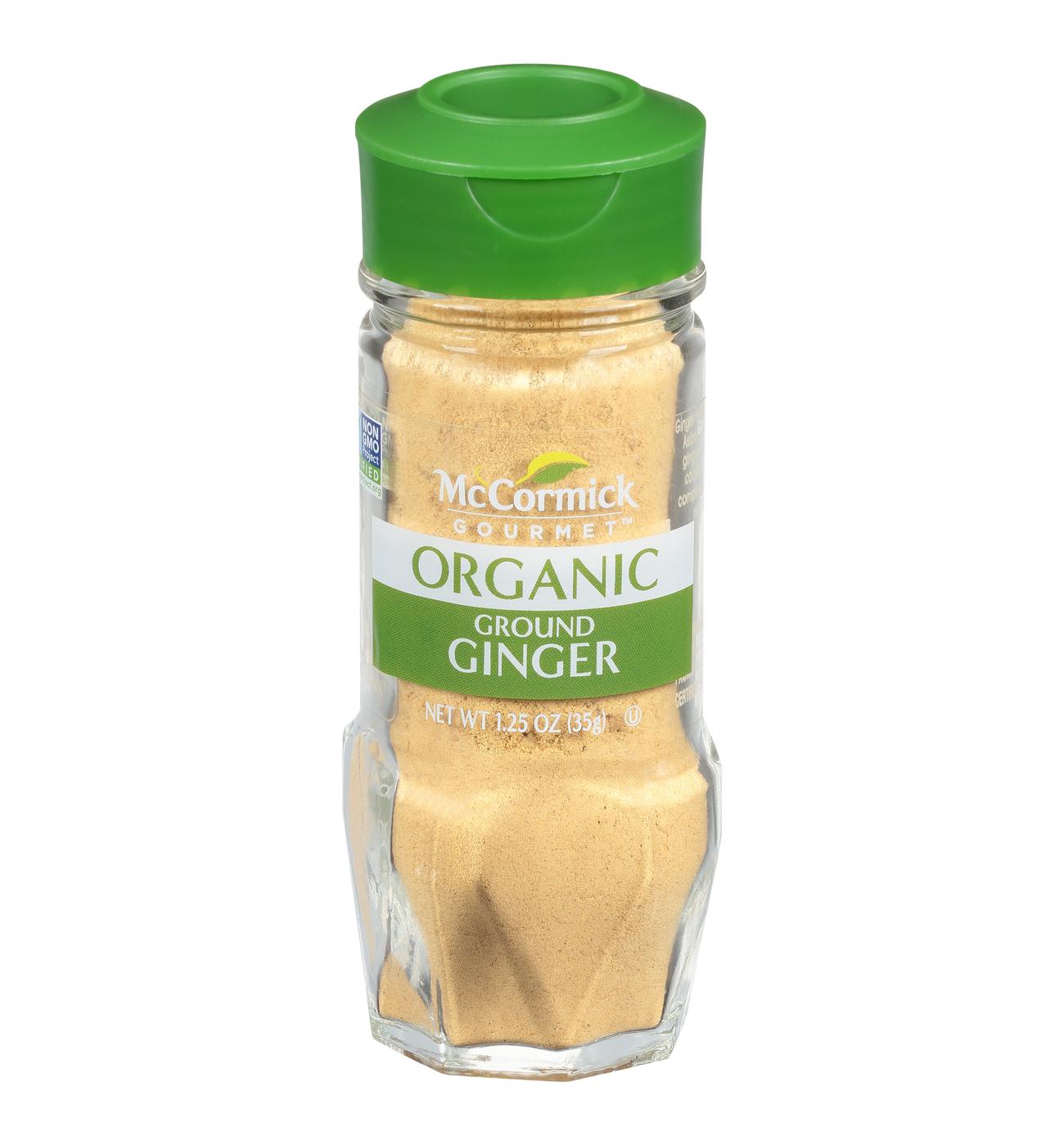 McCormick Gourmet Organic Ground Ginger; image 1 of 4