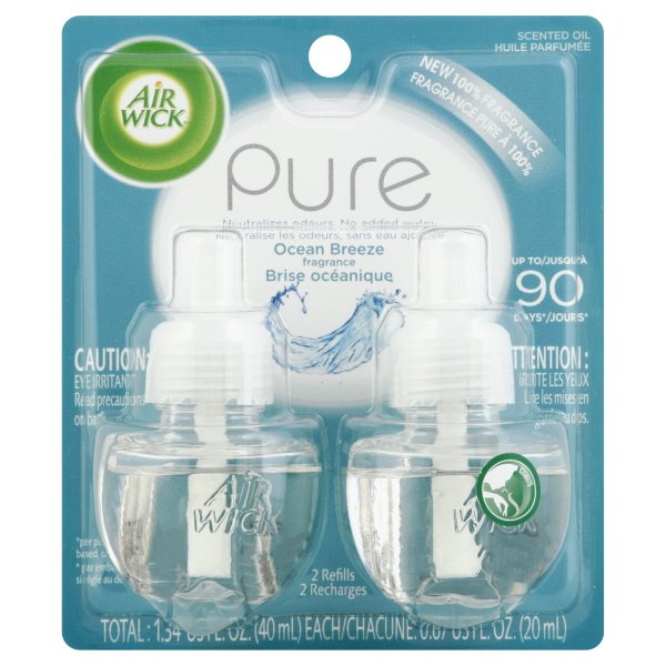 Air Wick Pure Pure Ocean Breeze Scented Oil Refills Shop Air