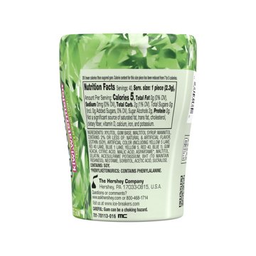 Ice Breakers Ice Cubes Kiwi Watermelon Sugar Free Chewing Gum, 40 pc