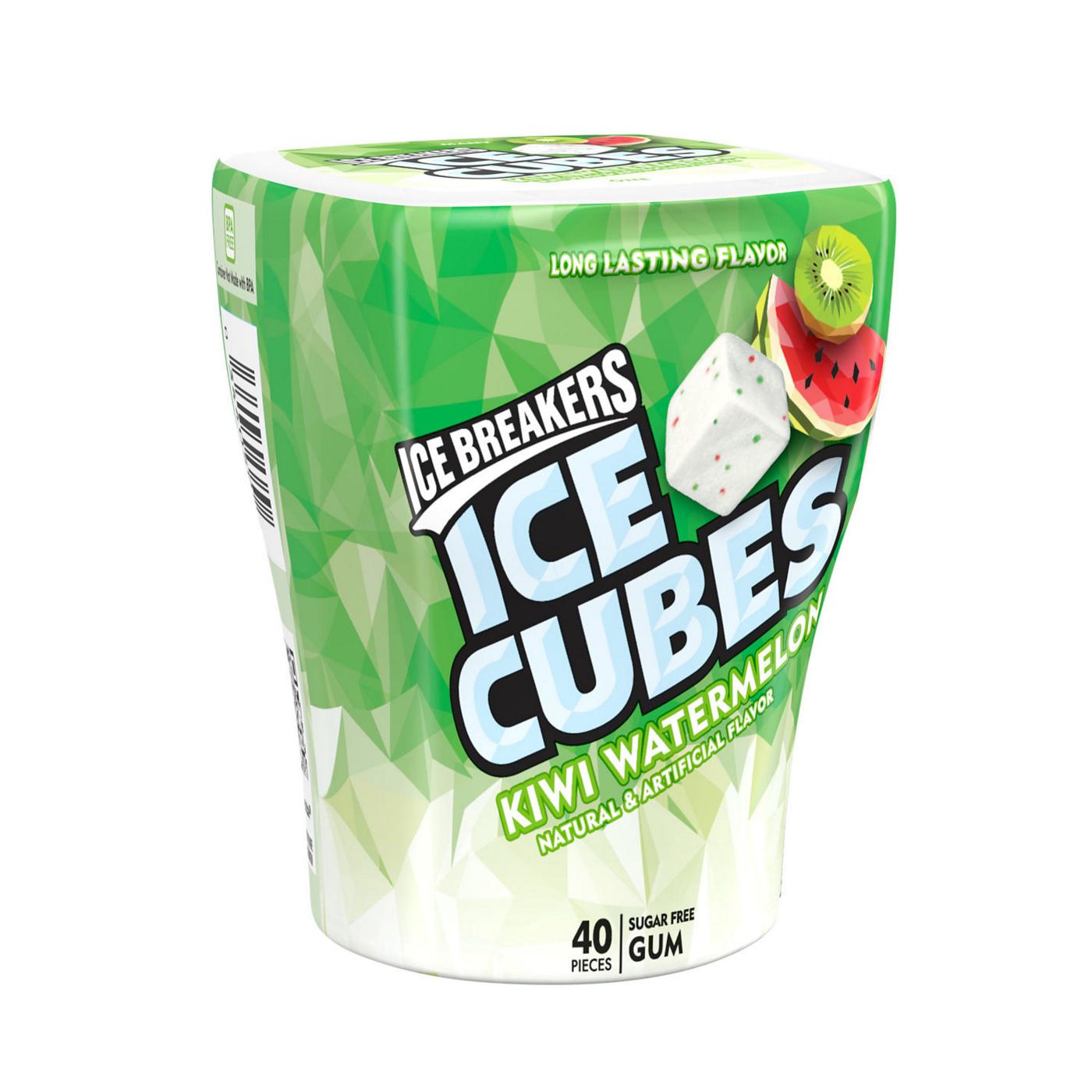 Ice Breakers Ice Cubes Kiwi Watermelon Sugar Free Gum; image 5 of 5