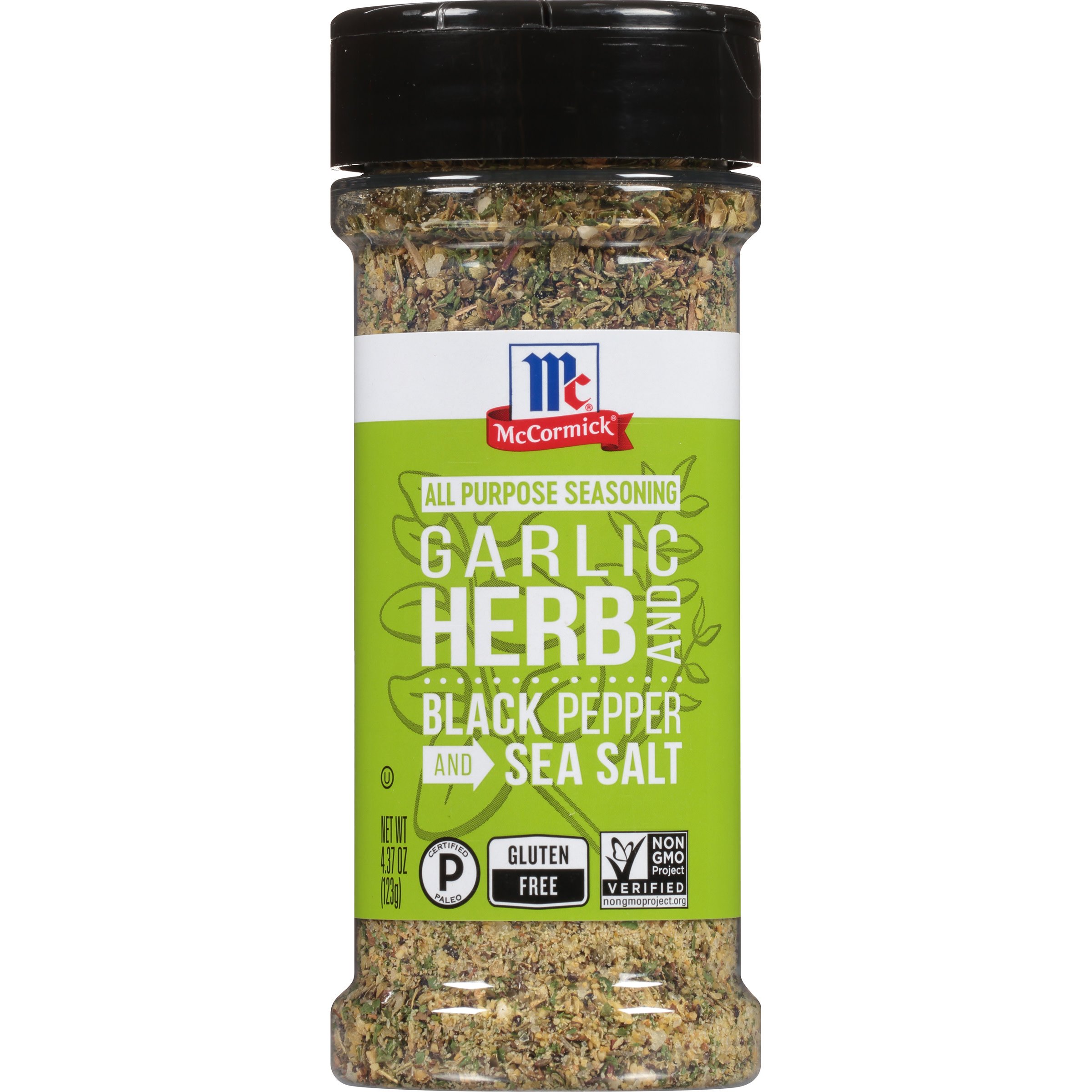 McCormick All Purpose Seasoning Garlic Herb Black Pepper