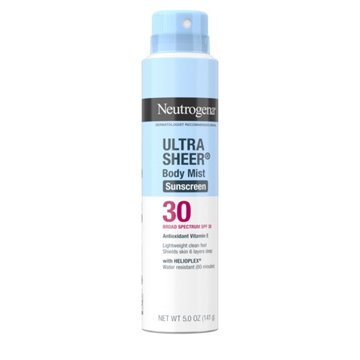 Neutrogena Ultra Sheer Body Mist Sunscreen Spray - SPF 30