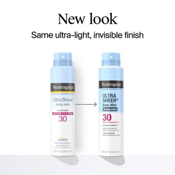 Neutrogena Ultra Sheer Body Mist Sunscreen Spray - SPF 30