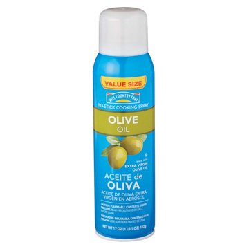 Hill Country Fare Olive Oil No-Stick Cooking Spray - Texas-Size Pack