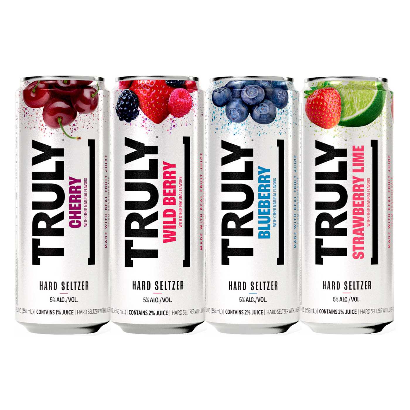 Truly Hard Seltzer Berry Variety Pack 12 pk Cans; image 2 of 3