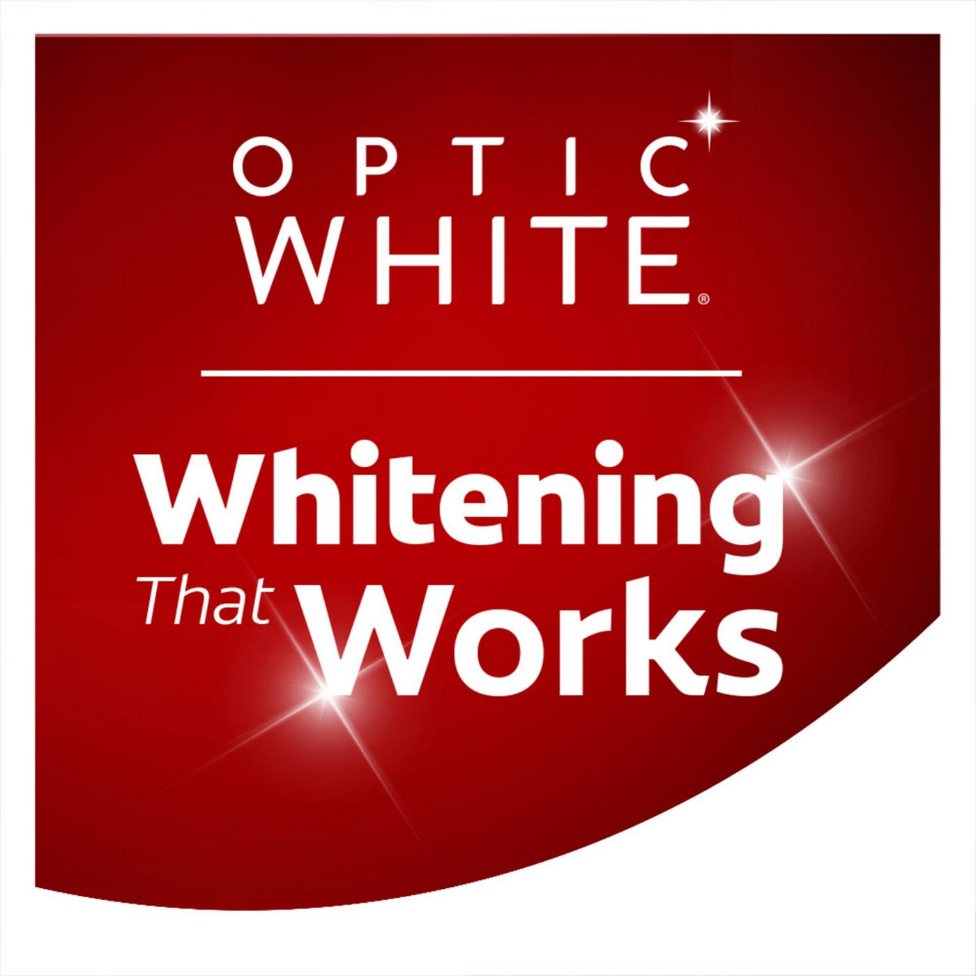 Colgate Optic White Anticavity Toothpaste - Clean Mint; image 9 of 10