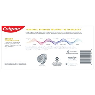 Colgate Total Gel Toothpaste - Fresh Mint Stripe, 2 Pk