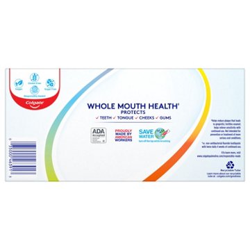 Colgate Total Gel Toothpaste - Fresh Mint Stripe, 2 Pk
