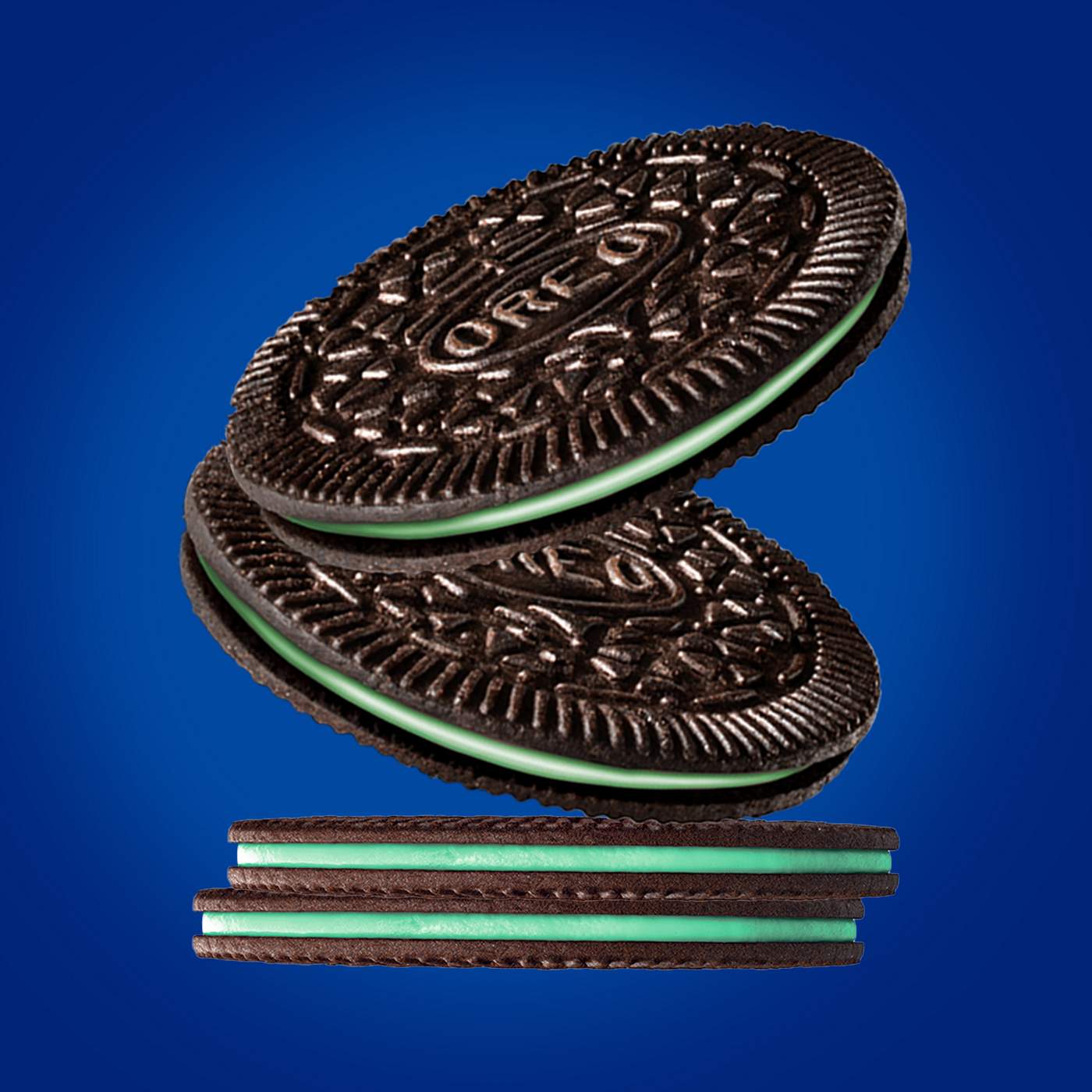 OREO Thins Mint Creme Chocolate Sandwich Cookies Family Size; image 11 of 17