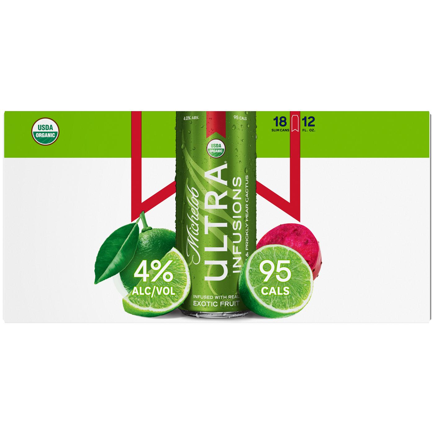 Michelob Ultra Lime Cactus Beer 12 oz Cans; image 2 of 2