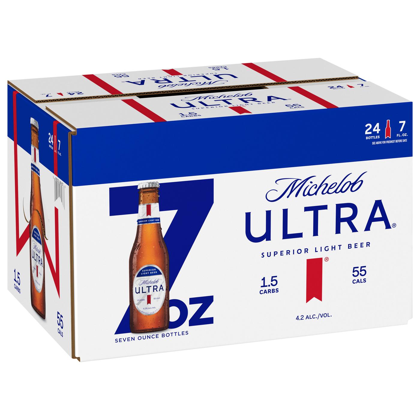 Michelob Ultra Beer 7 oz Bottles; image 1 of 2