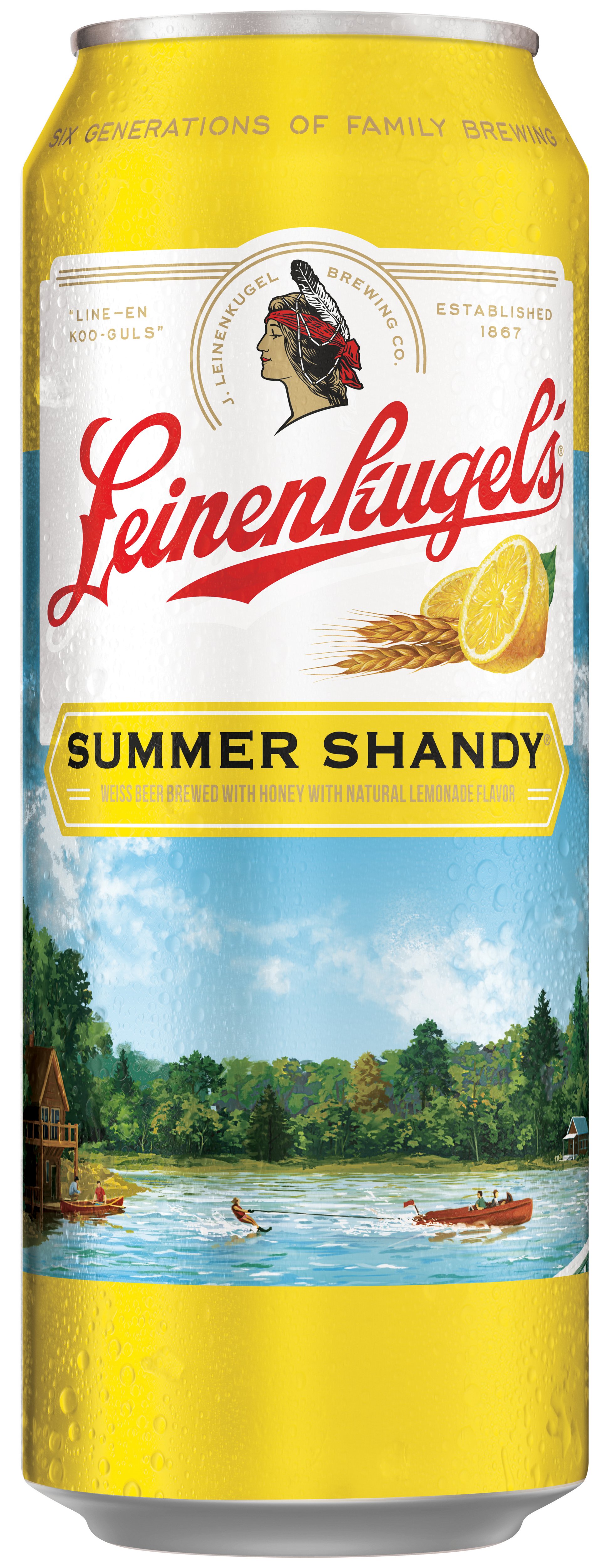 Leinenkugels Summer Shandy Beer Can Shop Beer Wine At H E B