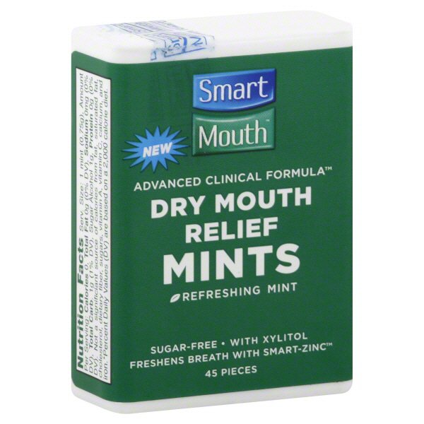Smart Mouth Dry Mouth Mints With Smart Zinc Shop Mouthwash at HEB