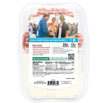 Creminelli Fine Meats Felino with Manchego Cheese