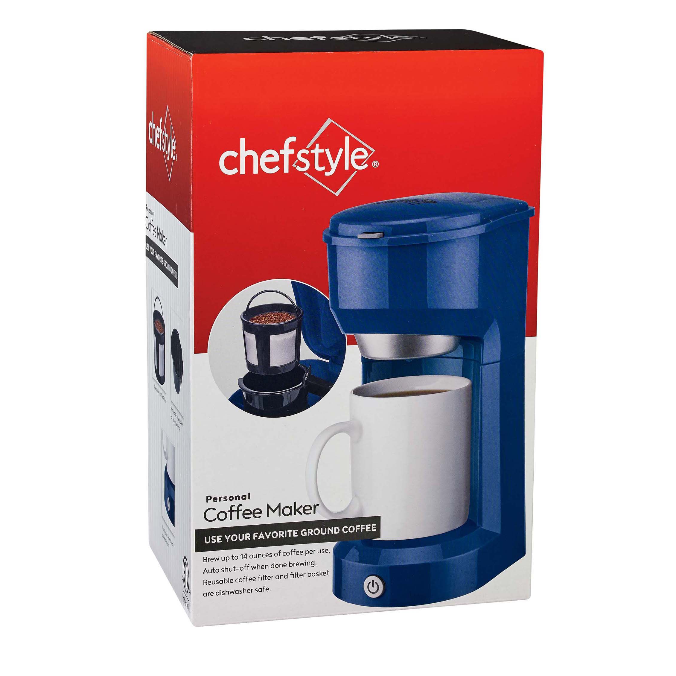 chefstyle Blue Single Serve Coffeemaker Shop Coffee makers at HEB