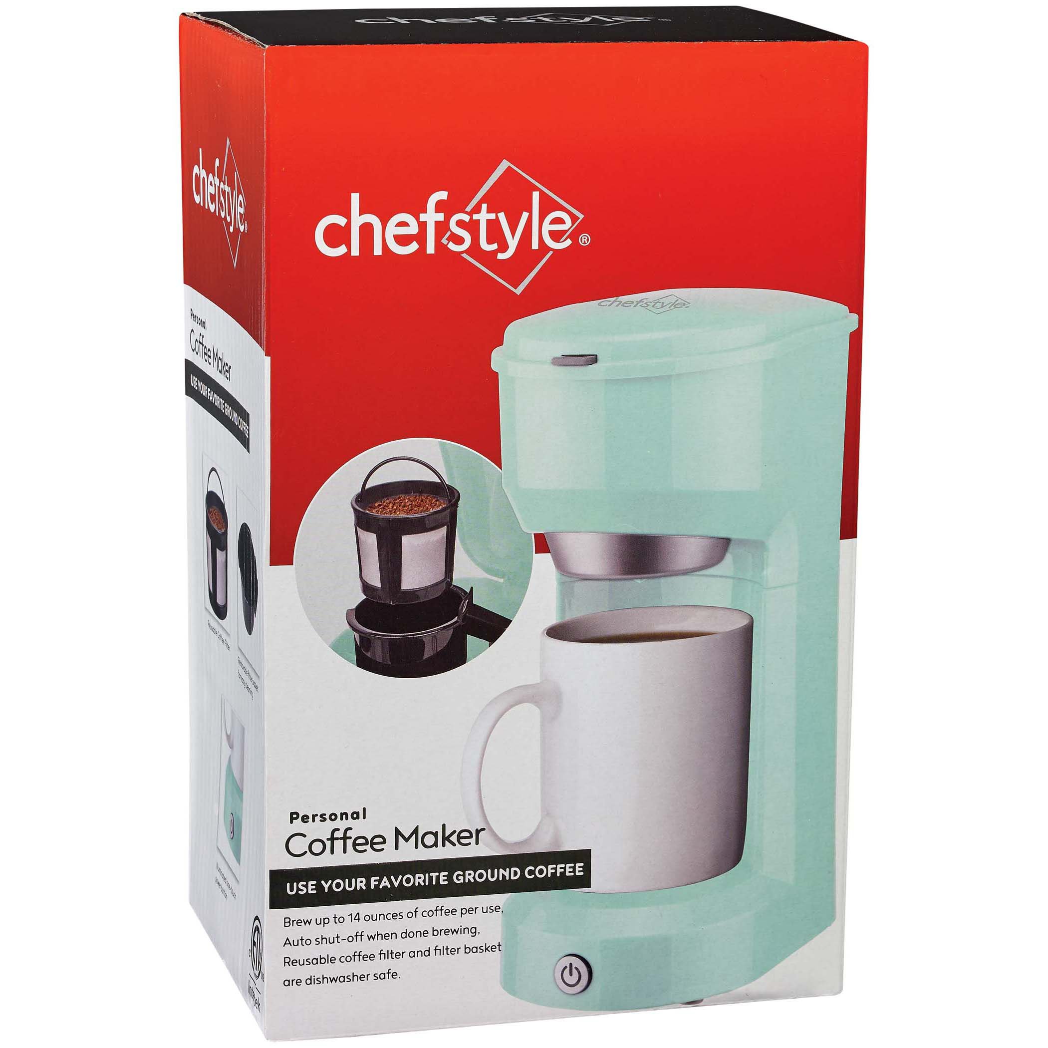 chefstyle Personal Coffee Maker – Mint