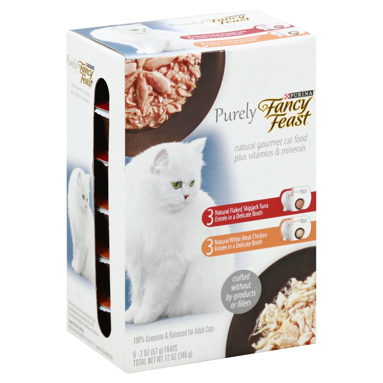 Purina Fancy Feast Purely Tuna & Chicken Cat Food Variety Pack - Shop ...