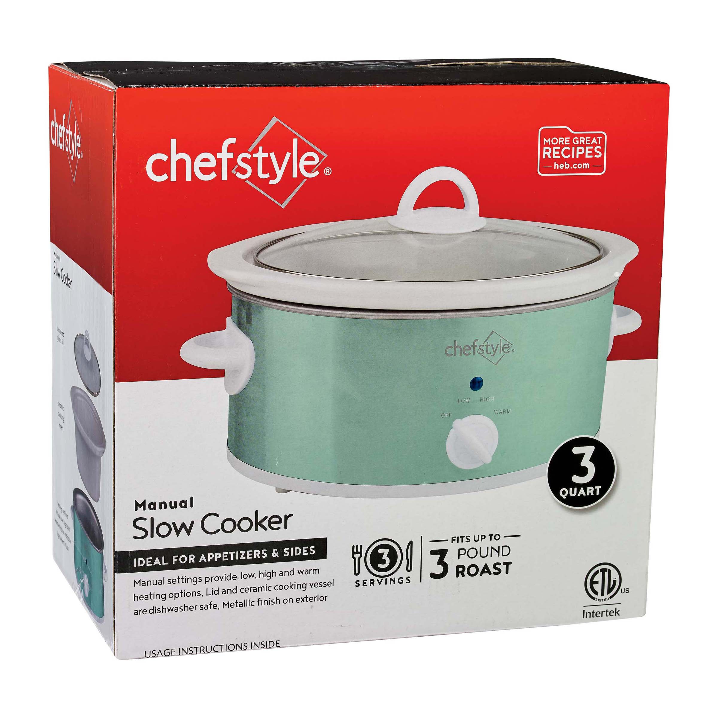 chefstyle Mint Slow Cooker Shop Cookers & roasters at HEB