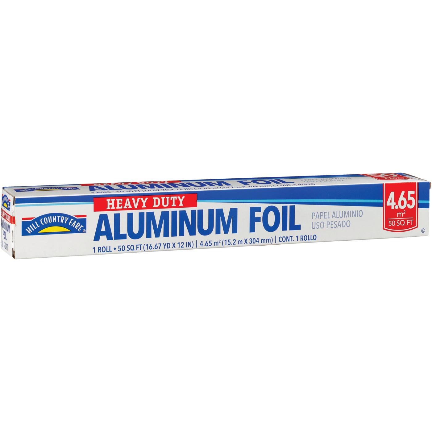 H-E-B Texas Tough Heavy Duty 18-inch Aluminum Foil - Shop Foil & Plastic  Wrap at H-E-B