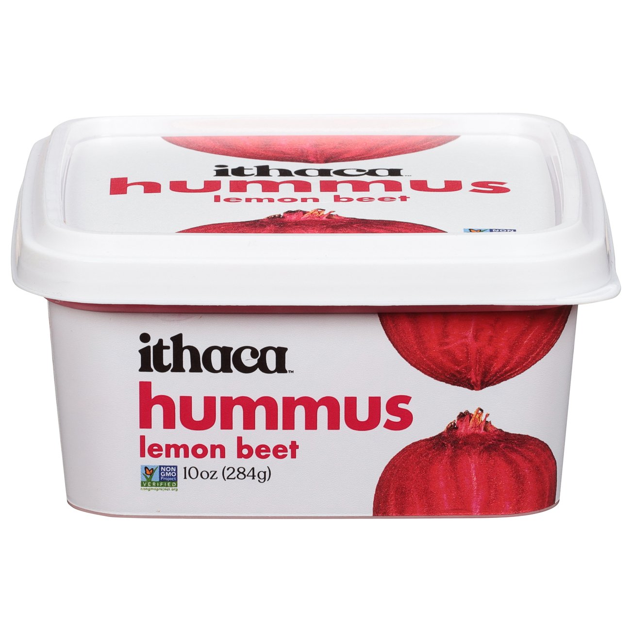 Ithaca Lemon Beet Hummus - Shop Dip at H-E-B