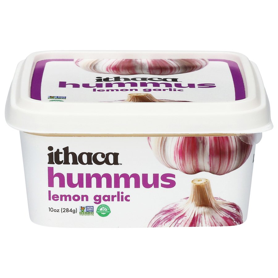 Ithaca Lemon Garlic Hummus, 10 oz