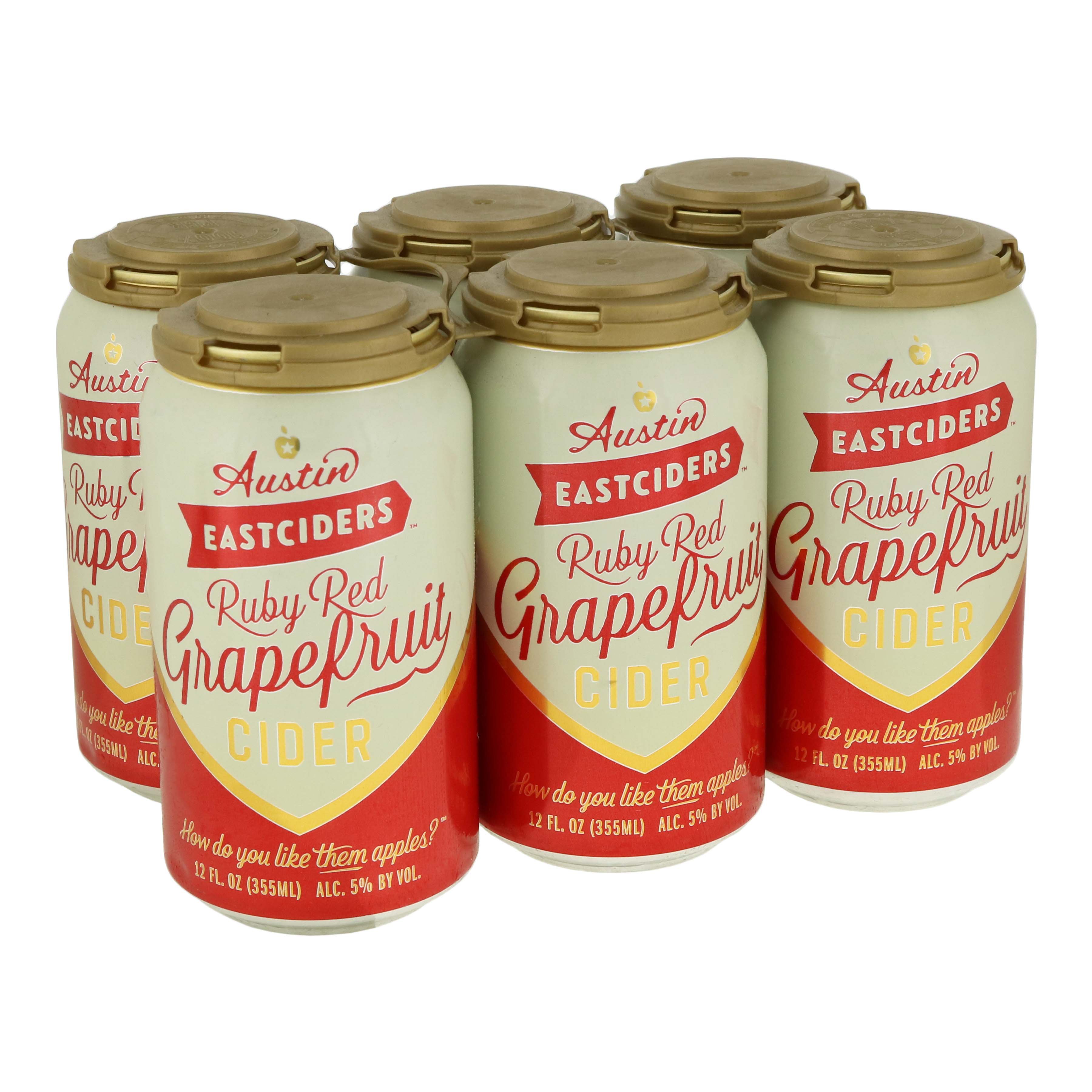 Austin Eastciders Ruby Red Grapefruit Cider 12 oz Cans Shop Hard