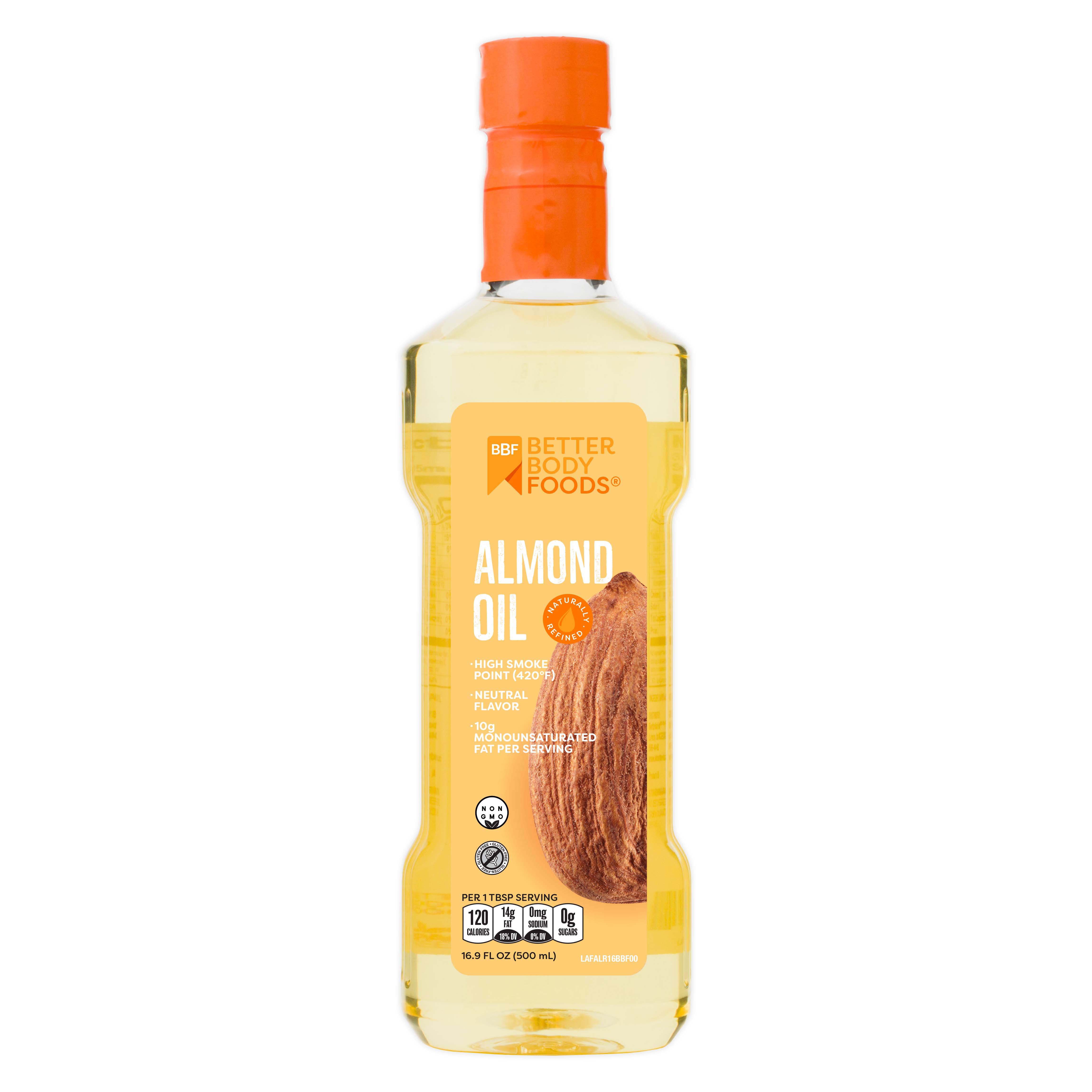 BetterBody Foods Refined Almond Oil Shop Oils at HEB