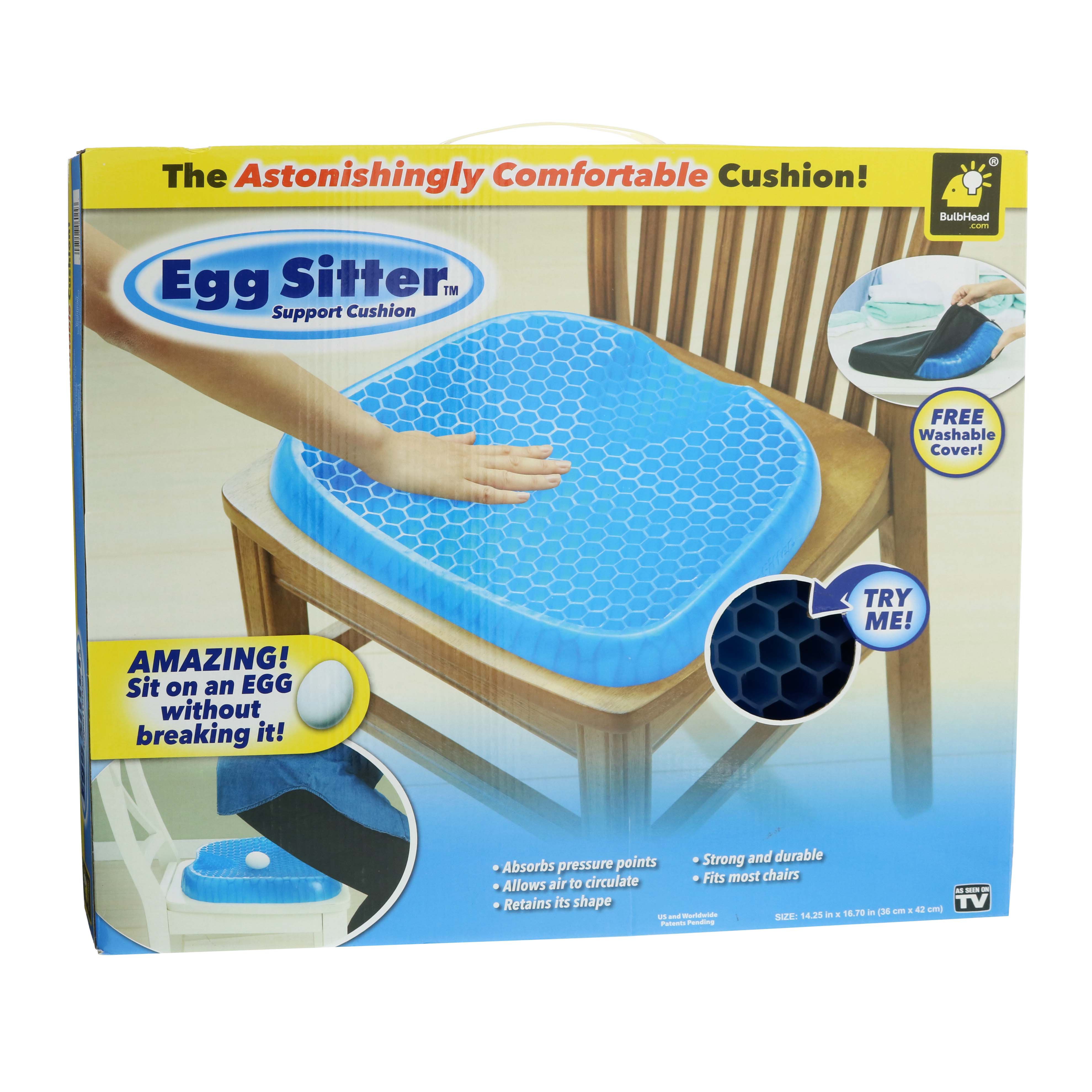 As seen on TV Tuesday: Testing the Egg Sitter Seat Cushion