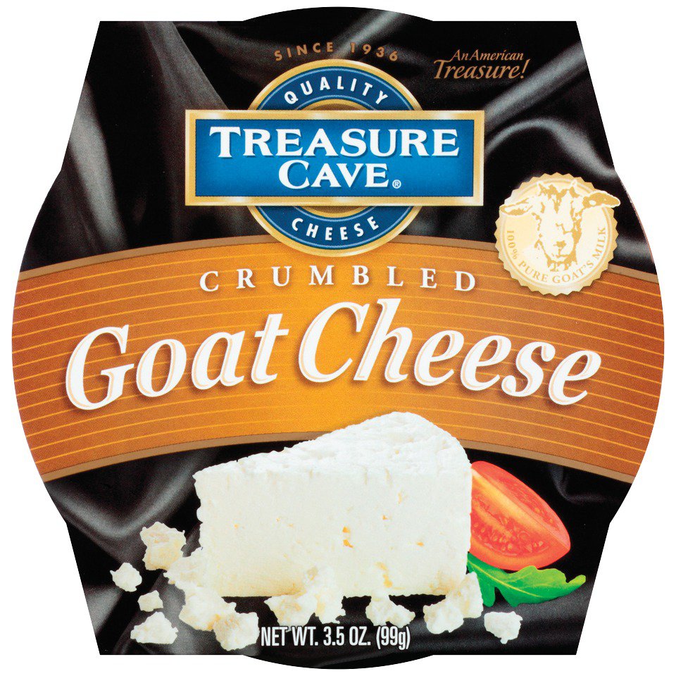 Treasure Cave Crumbled Goat Cheese - Shop Cheese at H-E-B