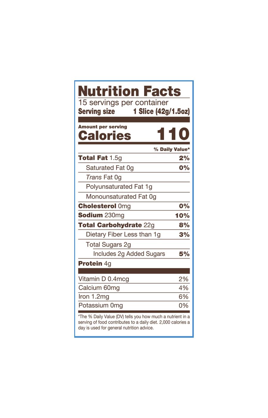 Nature's Own Perfectly Crafted Thick Sliced White Bread; image 2 of 6