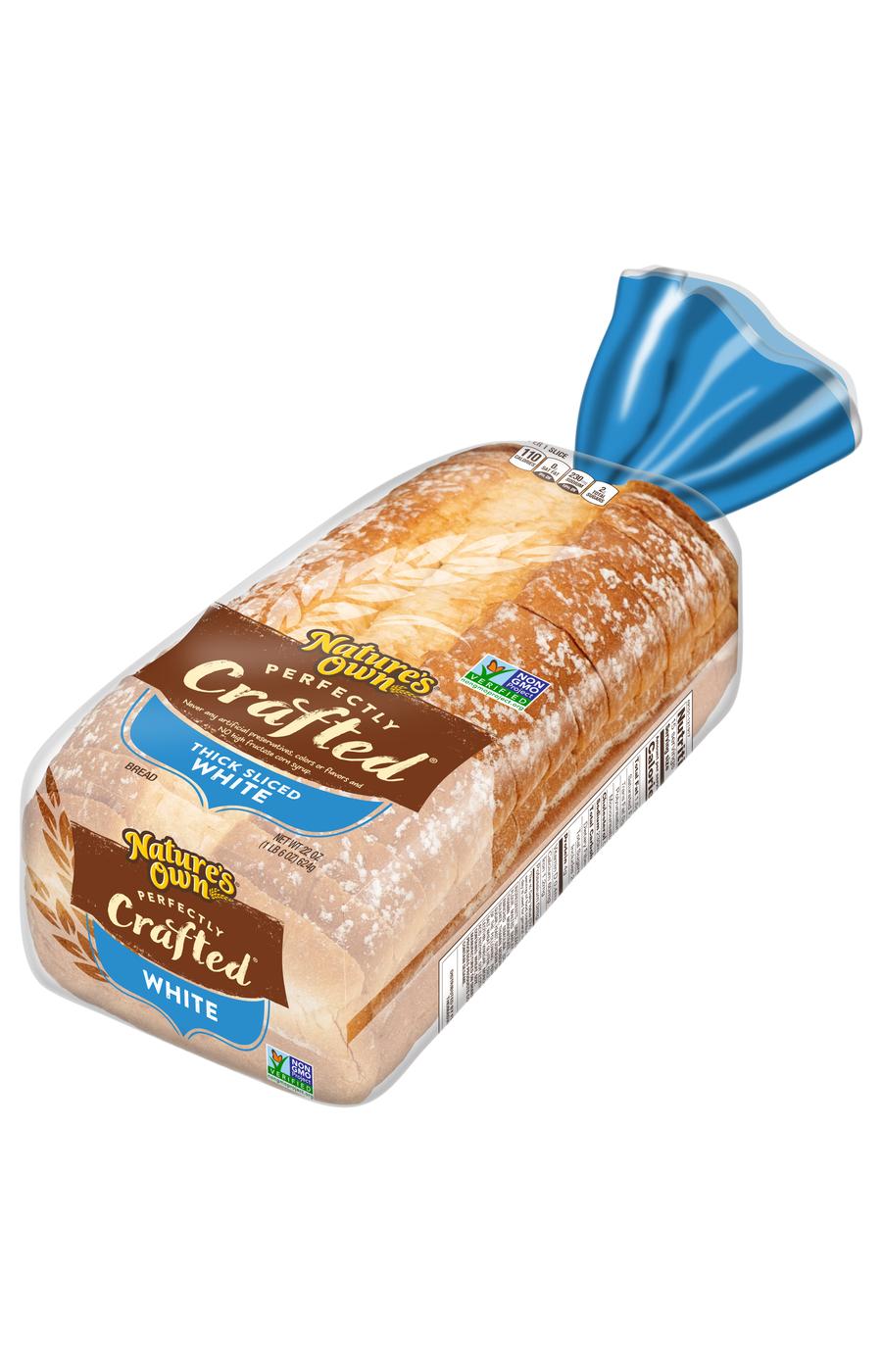 Nature's Own Perfectly Crafted Thick Sliced White Bread; image 6 of 6