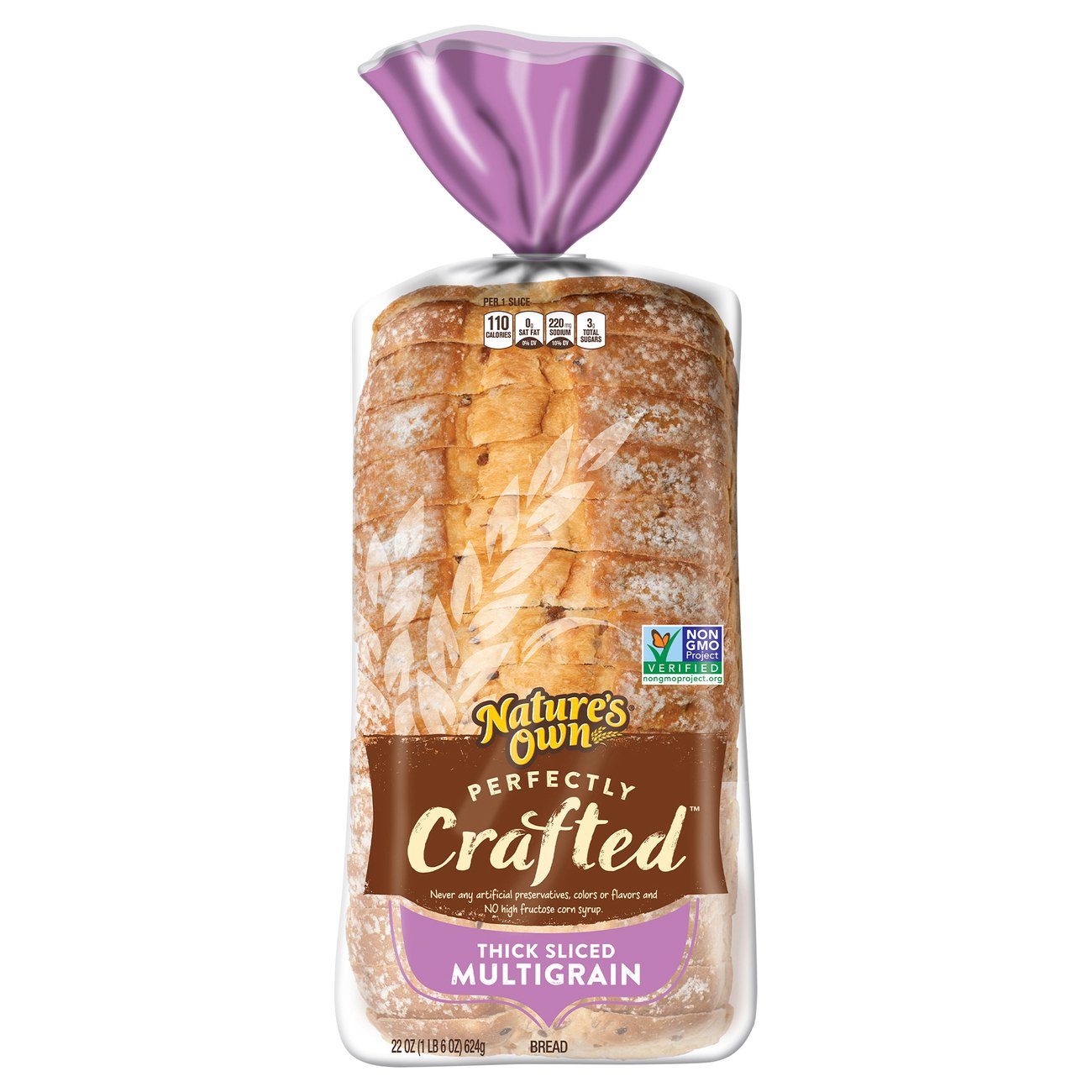 Nature S Own Perfectly Crafted Thick Sliced Multigrain Bread Shop Bread At H E B