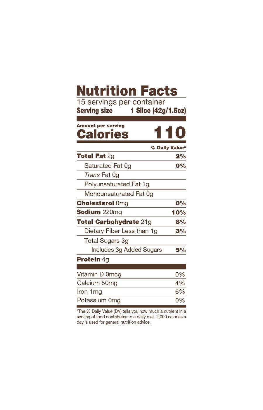 Nature's Own Perfectly Crafted Thick Sliced Multigrain Bread; image 4 of 6