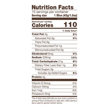 Nature's Own Perfectly Crafted Thick Sliced Multigrain Bread, 22 oz