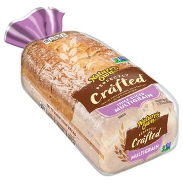 Nature's Own Perfectly Crafted Thick Sliced Multigrain Bread, 22 oz