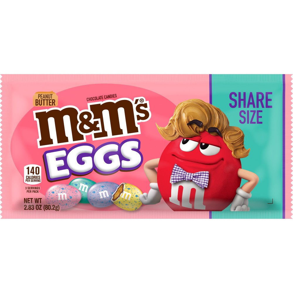 M&M's Easter Speckled Peanut Butter Egg Shop Snacks & Candy at HEB