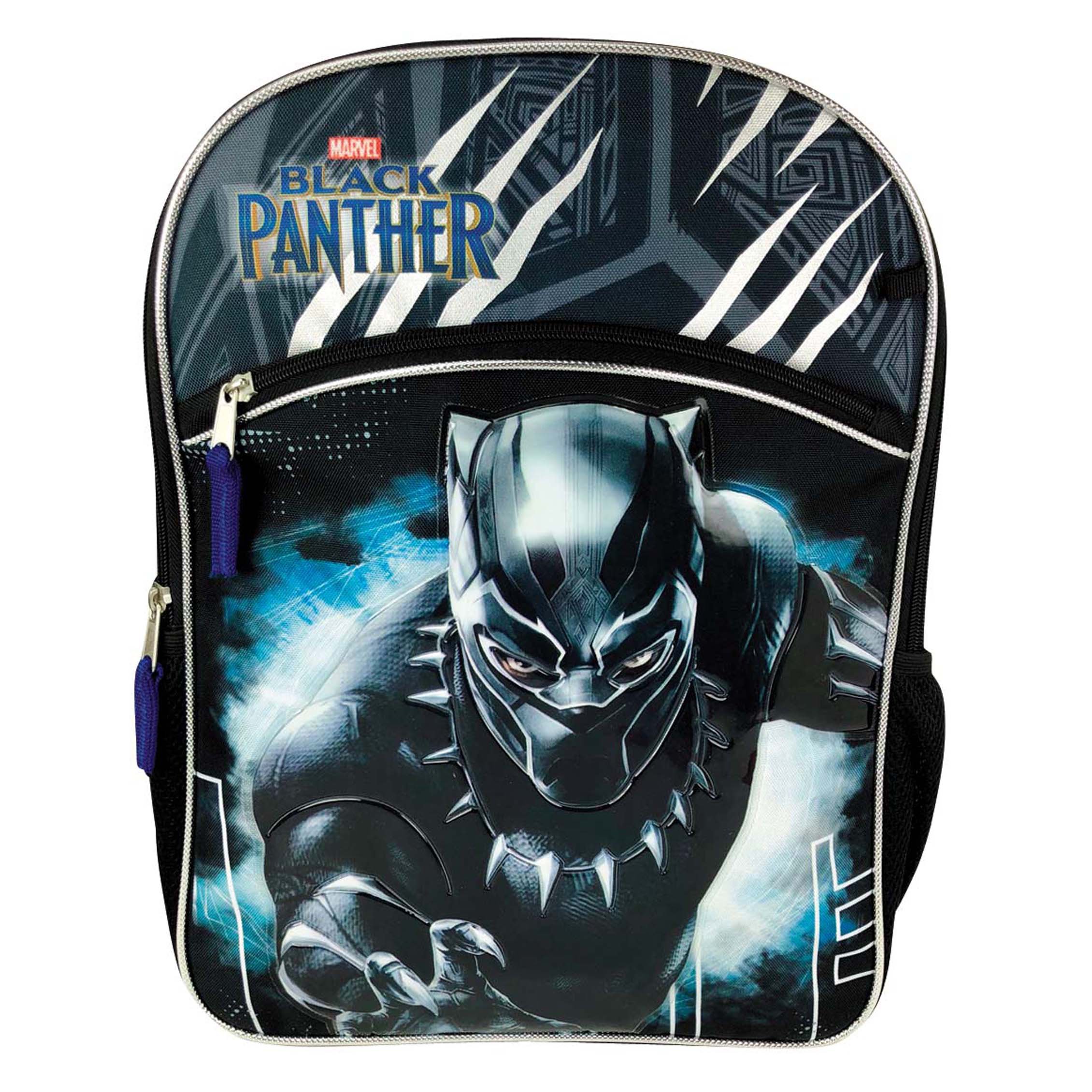 Boys Marvel Black Panther Backpack with Lunch Bag