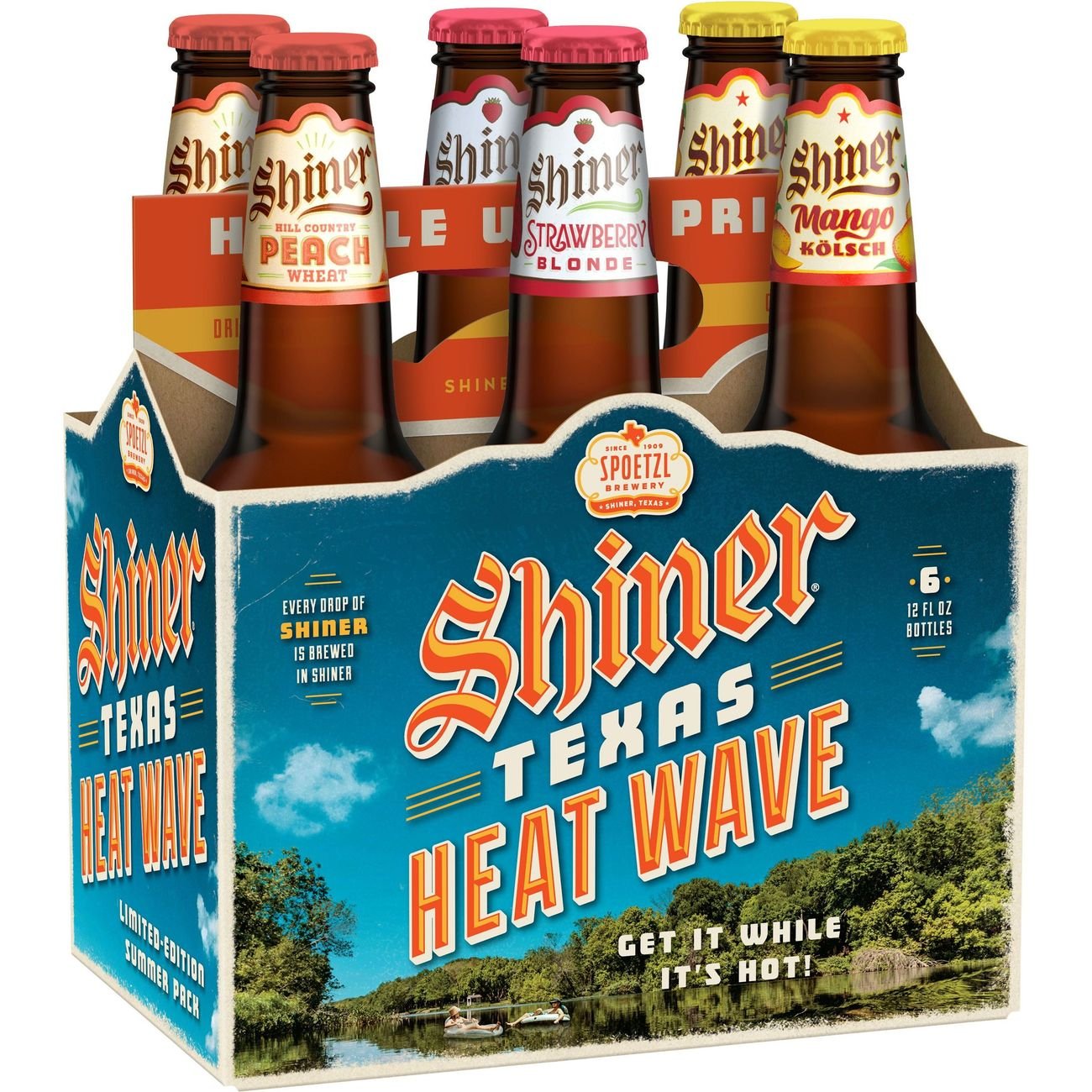Shiner Texas Heat Wave Variety Pack Beer 12 oz Bottles Shop Beer at HEB