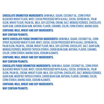 Nestle Drumstick "We Love Chocolate" Cookie Dipped Sundae Cones Variety Pack, 8 ct