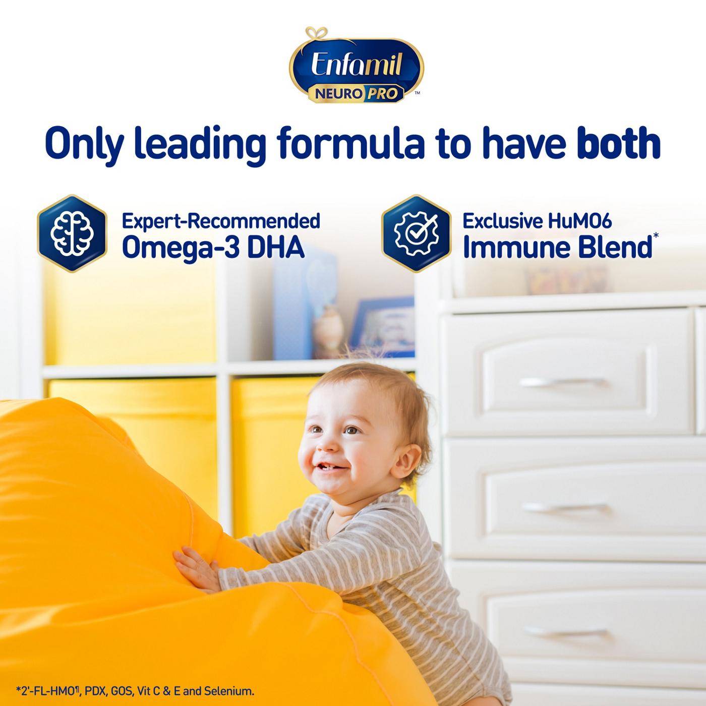 Enfamil NeuroPro Milk-Based Powder Infant Formula Pouches; image 3 of 6