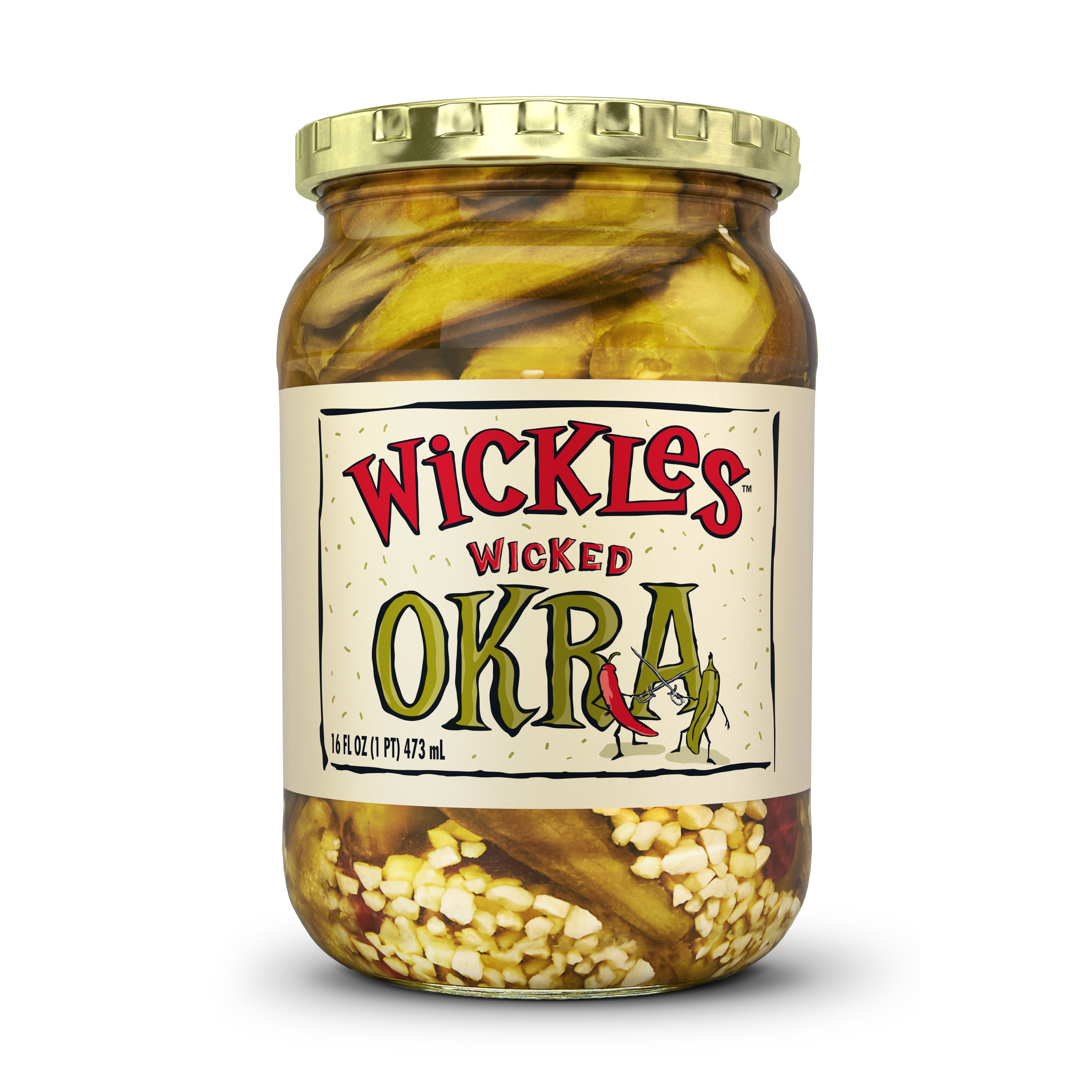 Wickles Wicked Pickle Chips, 16 oz (Pack - 3)