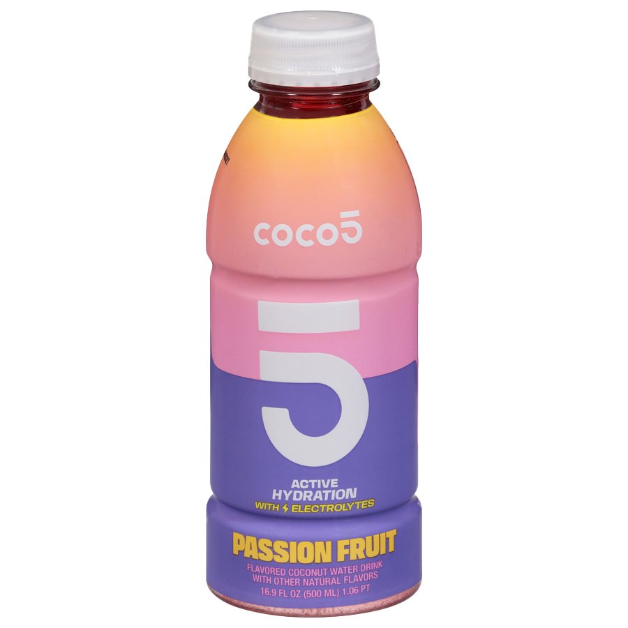 Coco5 Cherry Coconut Water, 16.9 oz | Central Market - Really Into