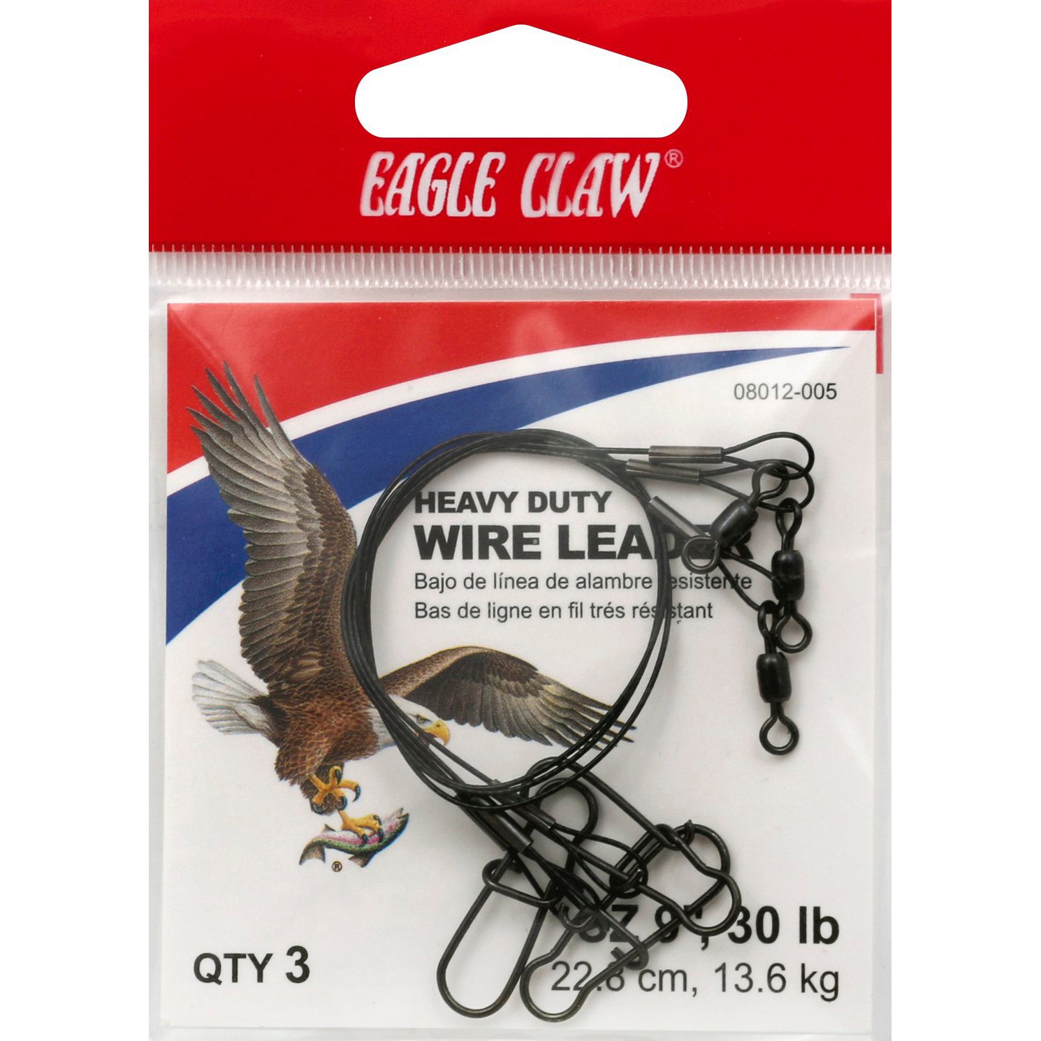 Eagle Claw Heavy Duty Wire Leader 24, 45 lb - Shop Fishing at H-E-B